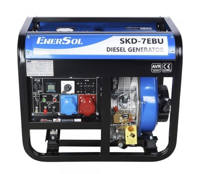 Kit Energy Генератор дизельний EnerSol, 6.5кВт, одно/трьохфазний, 119кг