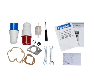 Kit Energy Генератор дизельний EnerSol, 6.5кВт, одно/трьохфазний, 156кг Kit Energy Генератор дизельний EnerSol, 6.5кВт, одно/трьохфазний, 156кг