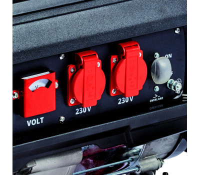 Einhell Генератор бензиновий TC-PG 35/E5, 230В, 2.6 кВт (макс. 3.1кВт), ручний старт, бак 15л, 41.2кг