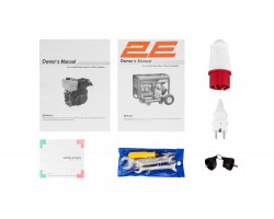 2E Генератор дизельний 380 В, 50 Гц, 6 кВа-foto11