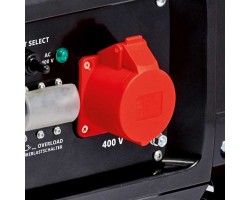Einhell Генератор бензиновий TC-PG 55/E5, 230В/380В, 3.6кВт (макс. 5.5кВт), електростарт, 25л, 83кг-foto6