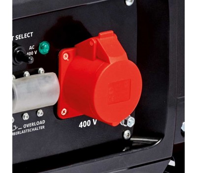 Einhell Генератор бензиновий TC-PG 55/E5, 230В/380В, 3.6кВт (макс. 5.5кВт), електростарт, 25л, 83кг