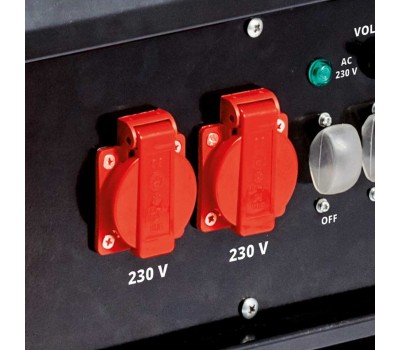 Einhell Генератор бензиновий TC-PG 55/E5, 230В/380В, 3.6кВт (макс. 5.5кВт), електростарт, 25л, 83кг
