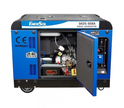 Kit Energy Генератор дизельний EnerSol, 230В, 8.0 кВт, однофазний, 221кг Kit Energy Генератор дизельний EnerSol, 230В, 8.0 кВт, однофазний, 221кг