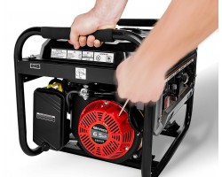 Graphite Генератор бензиновий 58G904, 2.0/2.2кВт, 1х12В та 2х230В (16А), бак 15л, 360г/кВтГ, 40 кг-foto4