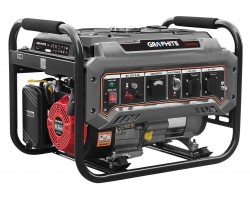 Graphite Генератор бензиновий 58G904, 2.0/2.2кВт, 1х12В та 2х230В (16А), бак 15л, 360г/кВтГ, 40 кг-foto2