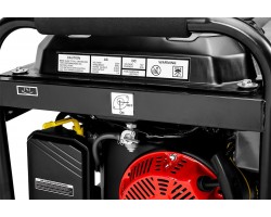 Graphite Генератор бензиновий 58G904, 2.0/2.2кВт, 1х12В та 2х230В (16А), бак 15л, 360г/кВтГ, 40 кг-foto10