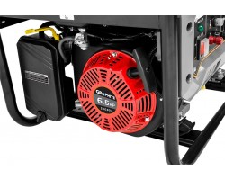 Graphite Генератор бензиновий 58G904, 2.0/2.2кВт, 1х12В та 2х230В (16А), бак 15л, 360г/кВтГ, 40 кг-foto11