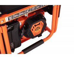 2E Генератор бензиновий 220 В, 50 Гц, 6.5 кВт, електро стартер, ручка та колеса для транспортування-foto7