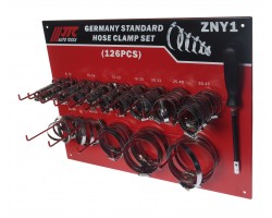 Комплект шланговых хомутов 126ед.-foto2