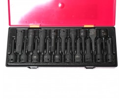 Набор головок ударных TORX, HEX, 78мм 1/2 дюйм 19ед.-foto2