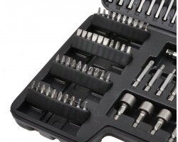 Набор бит и сверл 110 единиц GEKO G30063-foto4