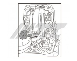 Приспособление для регулировки форсунок SCANIA 69.9мм-foto2