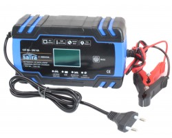 Зарядное устройство 12/24V 8A импульсное LCD SATRA S-MORAY8A