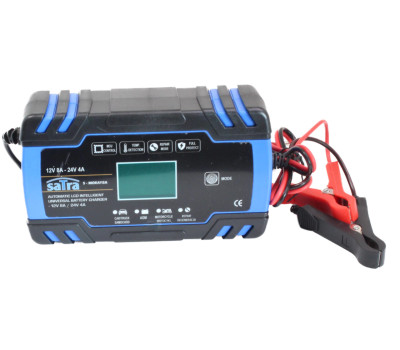 Зарядное устройство 12/24V 8A импульсное LCD SATRA S-MORAY8A