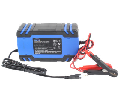 Зарядное устройство 12/24V 8A импульсное LCD SATRA S-MORAY8A