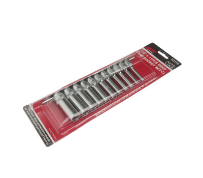 Набор головок глубоких TORX 3/8 дюйм Е4-Е18 11ед.
