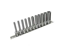 Набор головок глубоких TORX 3/8 дюйм Е4-Е18 11ед.