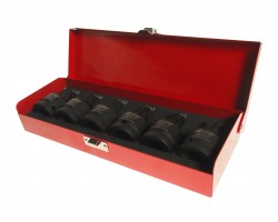 Набор головок ударных TORX T70, T80, T90, T100, SPLINE M16, M18 3/4 дюйм 6ед.