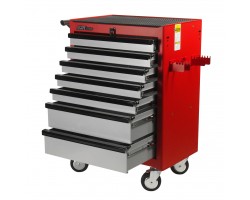 Тележка инструментальная 7 секций (красная)-foto3