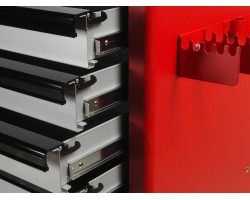 Тележка инструментальная 7 секций (красная)-foto4