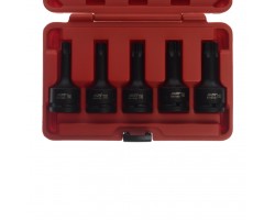 Набор головок ударных TORX T60, T70, T80, T90, T100 3/4 дюйм 5ед.-foto3