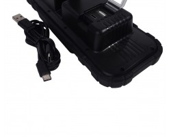 Фонарь светодиодный водонепроницаемый 3,7В, 4400 мАч-foto4