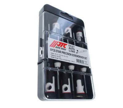 Набор отверток прецизионных TORX T6, T7, T8, T9, T10, T15 6ед.