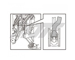 Инструмент для разблокировки сервопривода тормоза VAG-foto2