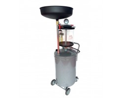 Установка для слива и вакуумной откачки масла с мерной колбой 80л-foto3