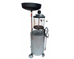 Установка для слива и вакуумной откачки масла с мерной колбой 80л-foto2