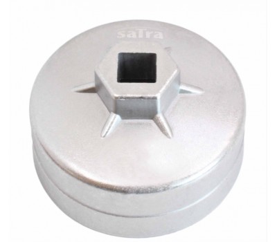 Съемник масляного фильтра "чашка" 74 мм (1/2" 14 гр.) SATRA S-WG7414