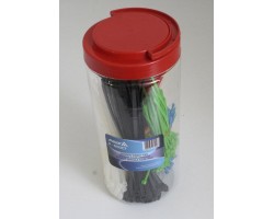 Набор зажимов (хомутов) пластиковых 600ед. ASTA A-600CT-foto3