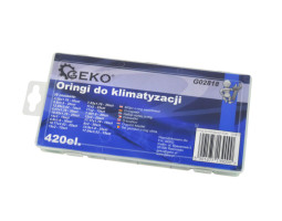 Набор уплотнительных колец для систем кондиционирования (зеленых) 420 единиц GEKO G02818-foto2