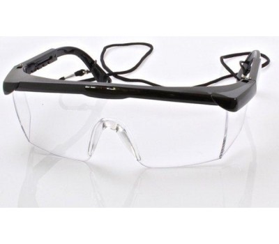 Очки защитные, прозрачное стекло SATRA S-SG014