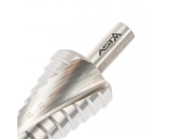 Сверло корончатое (ступенчатое-14 шаг) HSS 4-30 мм ASTA A-HSS4-30-foto4