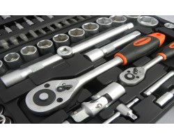 Набор инструментов 94 предмета 1/2&#039;&#039; и 1/4" GEKO G10150-foto3