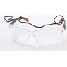 Очки защитные, прозрачное стекло SATRA S-SG13