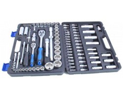 Набор инструментов 94 предмета 1/2'' и 1/4" PROFI (Тайвань) SATRA S-SS941214-foto2
