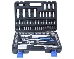 Набор инструментов 94 предмета 1/2'' и 1/4" PROFI (Тайвань) SATRA S-SS941214-foto3