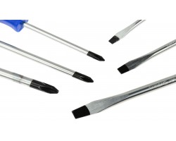 Набор ударных отверток CrV, 6 единиц GEKO G30586-foto2