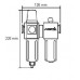 Фильтр -сепаратор воды 1/4 ASTA GFC-300-02