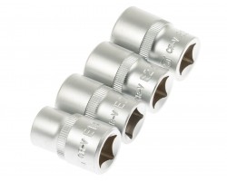 Набор головок E-TORX 1/2" – 9 единиц SATRA S-SE912-foto5