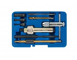 Набор для демонтажа и ремонта резьбы свечей накаливания ASTA A-M9GP-foto2