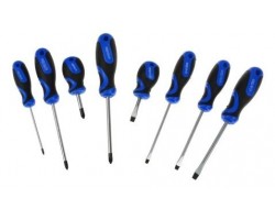 Набор отверток 8 предметов (плоские + крест.) GEKO G32006-foto2