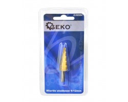 Сверло ступенчатое 4-12 мм GEKO G38504-foto2