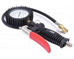 Пистолет подкачки с манометром (TIR 12bar, 360˚) Profi SATRA S-TG18