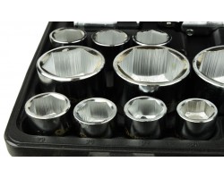 Набор головок 26 единиц GEKO G10115 (21-65 мм) 6-гр. 3/4"-foto2