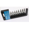 Набор бит Torx в держателе 1/4 (на планке 8 пр.) ASTA BIT SET-8 1/4 S