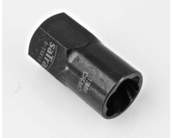 Головка ударная Cr-Mo для слизанных гаек 6-гр. 1/2 13 мм SATRA S-TSX13